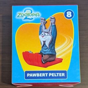 Zootopia 2 Happy Meal Toy #8 Pawbert Pelter